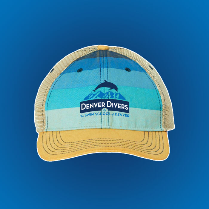 122-Denver Divers Old Favorite Trucker Cap Thumbnail