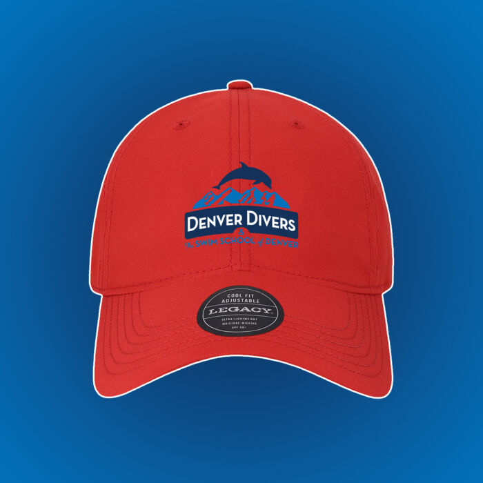 122-Denver Divers Cool Fit Adjustable Cap  Thumbnail