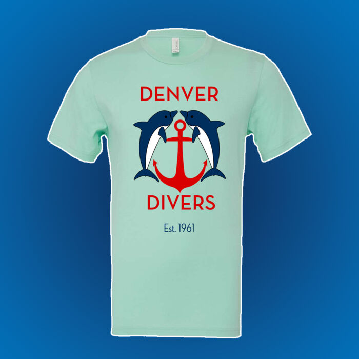 700-Denver Divers Throwback Tee Thumbnail