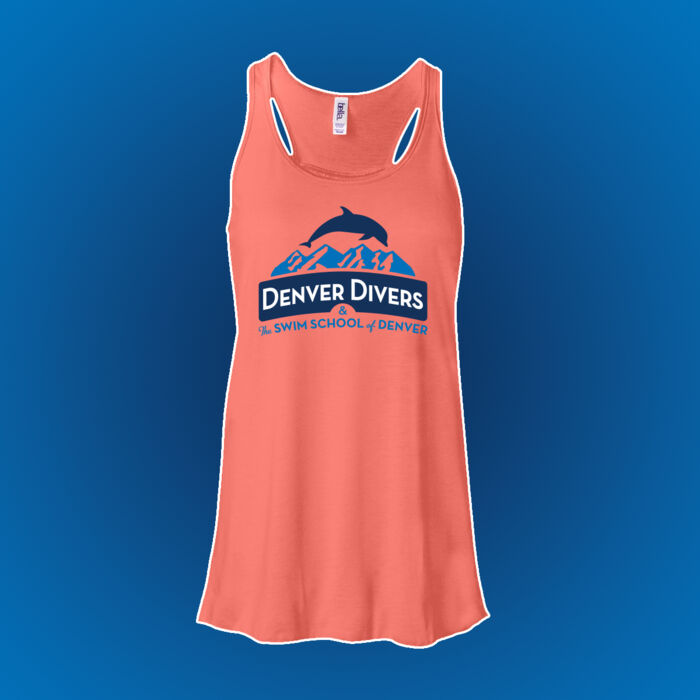 704-Denver Divers Classic Flowy Tank Thumbnail
